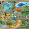 Ultrasoft Spielteppich, Zoo, 100 X 150 Cm -Baumarkt achoka r ultrasoft spielteppich zoo 100 x 150 cm