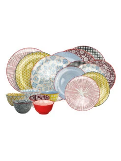 18tlg. Tafelservice "Sabae" In Bunt -Baumarkt ardtime 18tlg tafelservice sabae in bunt 3