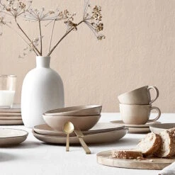 4x Schale 390ml FINCA In Beige -Baumarkt butlers 4x schale 390ml finca in beige 6