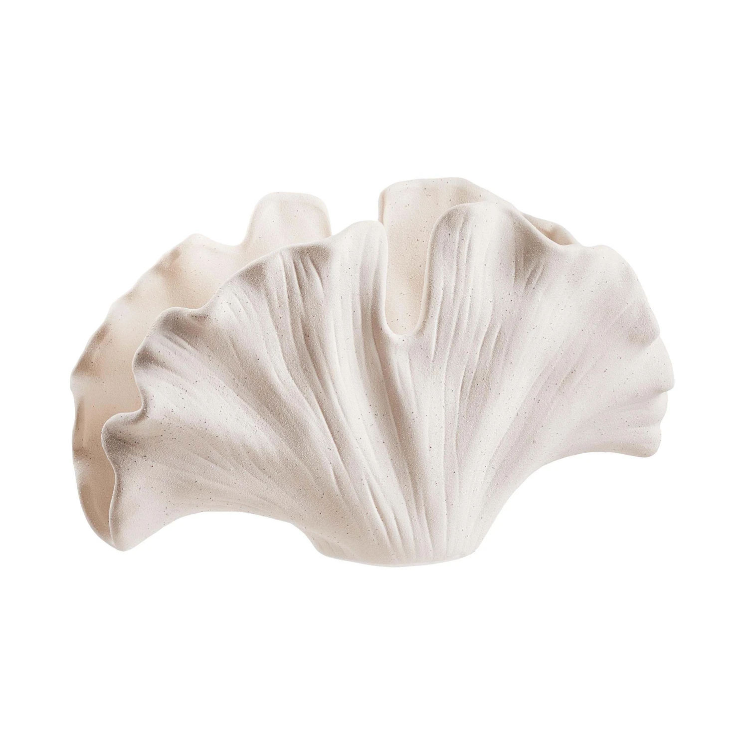 Deko-Objekt Blatt Höhe 21cm GINKGO In Creme 3 Deko-Objekt Blatt Höhe 21cm GINKGO In Creme