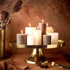 Baumarkt -Baumarkt butlers deko teller mit fuss o50cm banquet in gold 1