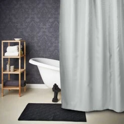 Duschvorhang Waffeloptik WET WET WET In Hellgrau -Baumarkt butlers duschvorhang waffeloptik wet wet wet in hellgrau 4