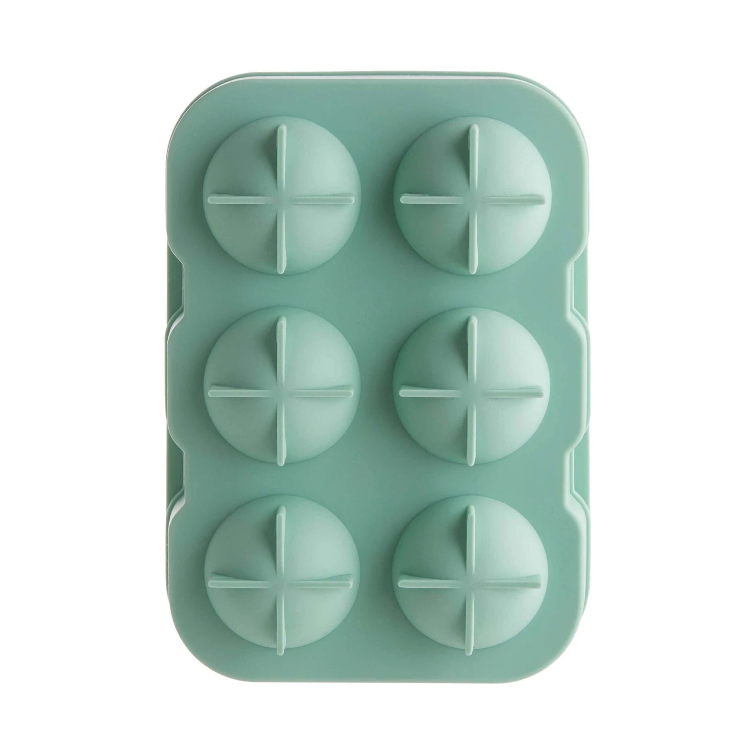 Eiswürfelform XXL 6 Eisbälle COOL DOWN In Salbei 6 Eiswürfelform XXL 6 Eisbälle COOL DOWN In Salbei – Bild 4