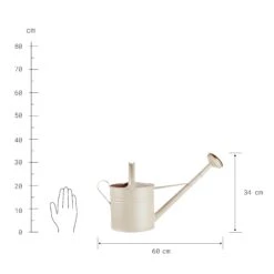 Gießkanne 8l ZINC In Beige -Baumarkt butlers giesskanne 8l zinc in beige 3