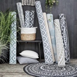 In- & Outdoor-Teppich Mosaik L 200 X B 150cm COLOUR CLASH In Taupe -Baumarkt butlers in and outdoor teppich mosaik l 200 x b 150cm colour clash in taupe 5