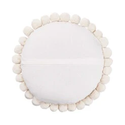 Kissen Ø45cm DAISY In Weiß 10 Kissen Ø45cm DAISY In Weiß -Baumarkt butlers kissen o45cm daisy in weiss 2