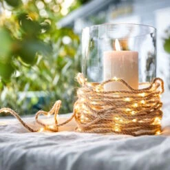 LED Outdoor-Lichterkette Naturseil 100 Lichter Mit Stecker FARMHOUSE In Natur 11 LED Outdoor-Lichterkette Naturseil 100 Lichter Mit Stecker FARMHOUSE In Natur -Baumarkt butlers led outdoor lichterkette naturseil 100 lichter mit stecker farmhouse in natur 4