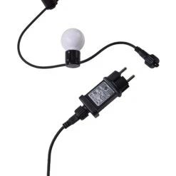 Lichterkette 24 Lichter Outdoor Länge 11m SUNSET In Schwarz-Weiß -Baumarkt butlers lichterkette 24 lichter outdoor lange 11m sunset in schwarz weiss 3