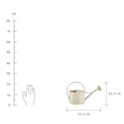 Mini-Gießkanne 1,5l ZINC In Beige 10 Mini-Gießkanne 1,5l ZINC In Beige -Baumarkt butlers mini giesskanne 1 5l zinc in beige 3