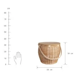 Picknickkorb Inkl. Isolierter Kühltasche THE GREAT OUTDOORS In Natur -Baumarkt butlers picknickkorb inkl isolierter kuhltasche the great outdoors in natur 2