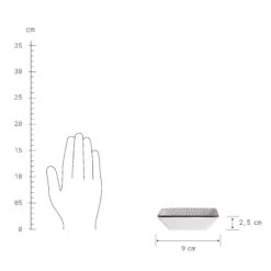 Schale Eckig 50ml DIM SUM In Schwarz-Weiß -Baumarkt butlers schale eckig 50ml dim sum in schwarz weiss 3