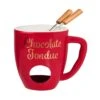 Tasse Mit 2 Gabeln CHOCOLATE FONDUE In Rot -Baumarkt butlers tasse mit 2 gabeln chocolate fondue in rot