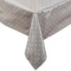 Wachstischdecke Punkte 140x200 Cm WATERPROOF In Grau -Baumarkt butlers wachstischdecke punkte 140x200 cm waterproof in grau