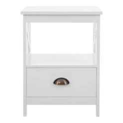 Beistelltisch Larsmo In Weiß (H)54cm (B)40cm (T)35cm -Baumarkt en casa beistelltisch larsmo in weiss h 54cm b 40cm t 35cm 4