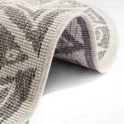 In- Und Outdoor Wendeteppich Rund Lilja Grau 7 In- Und Outdoor Wendeteppich Rund Lilja Grau -Baumarkt freundin home collection in und outdoor wendeteppich rund lilja grau 2